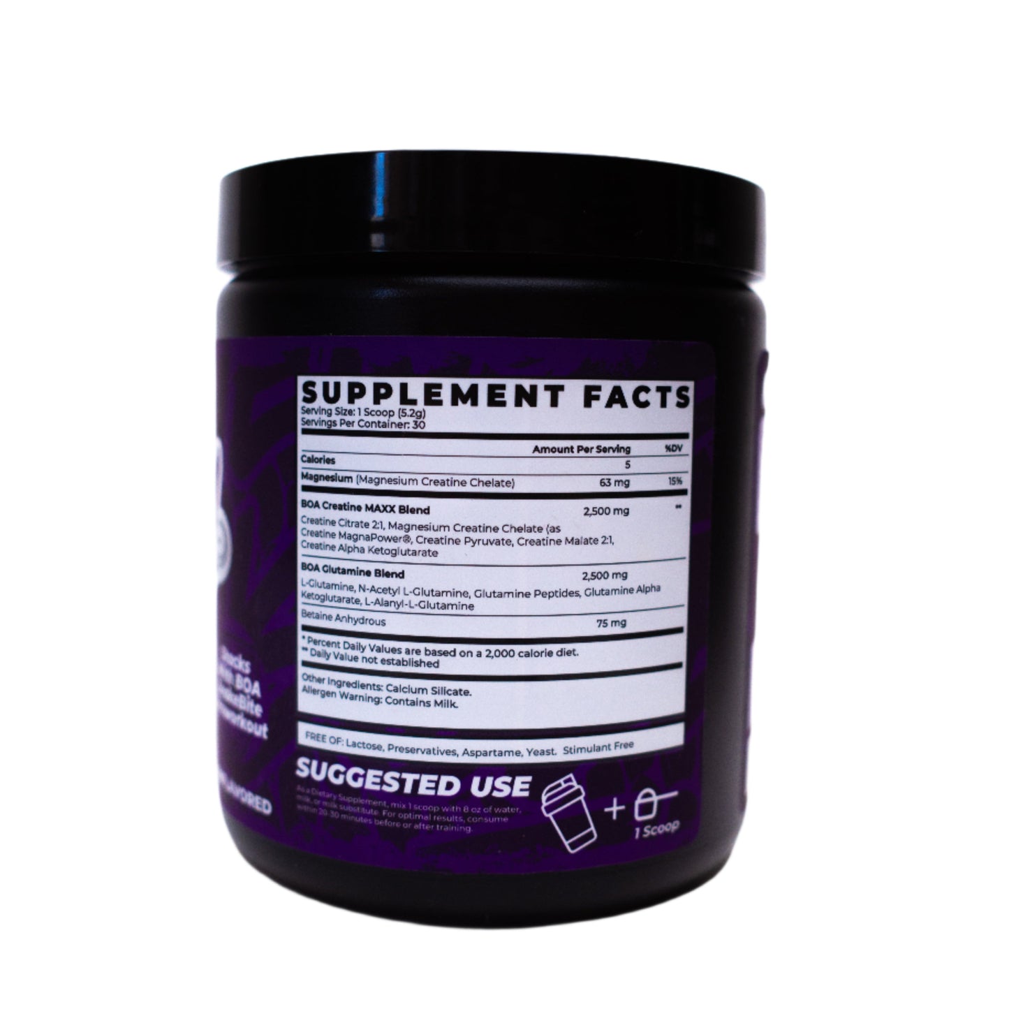 BOA CREATINE MAXX 30 SERVINGS - UNFLAVORED