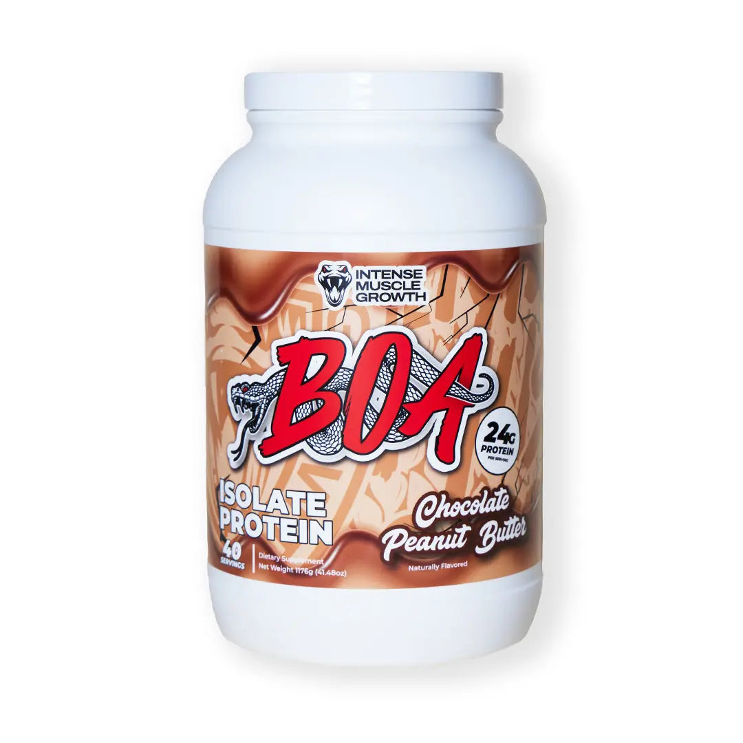 BOA ISOLATE - CHOCOLATE PEANUT BUTTER INTENSE MUSCLE GROWTH