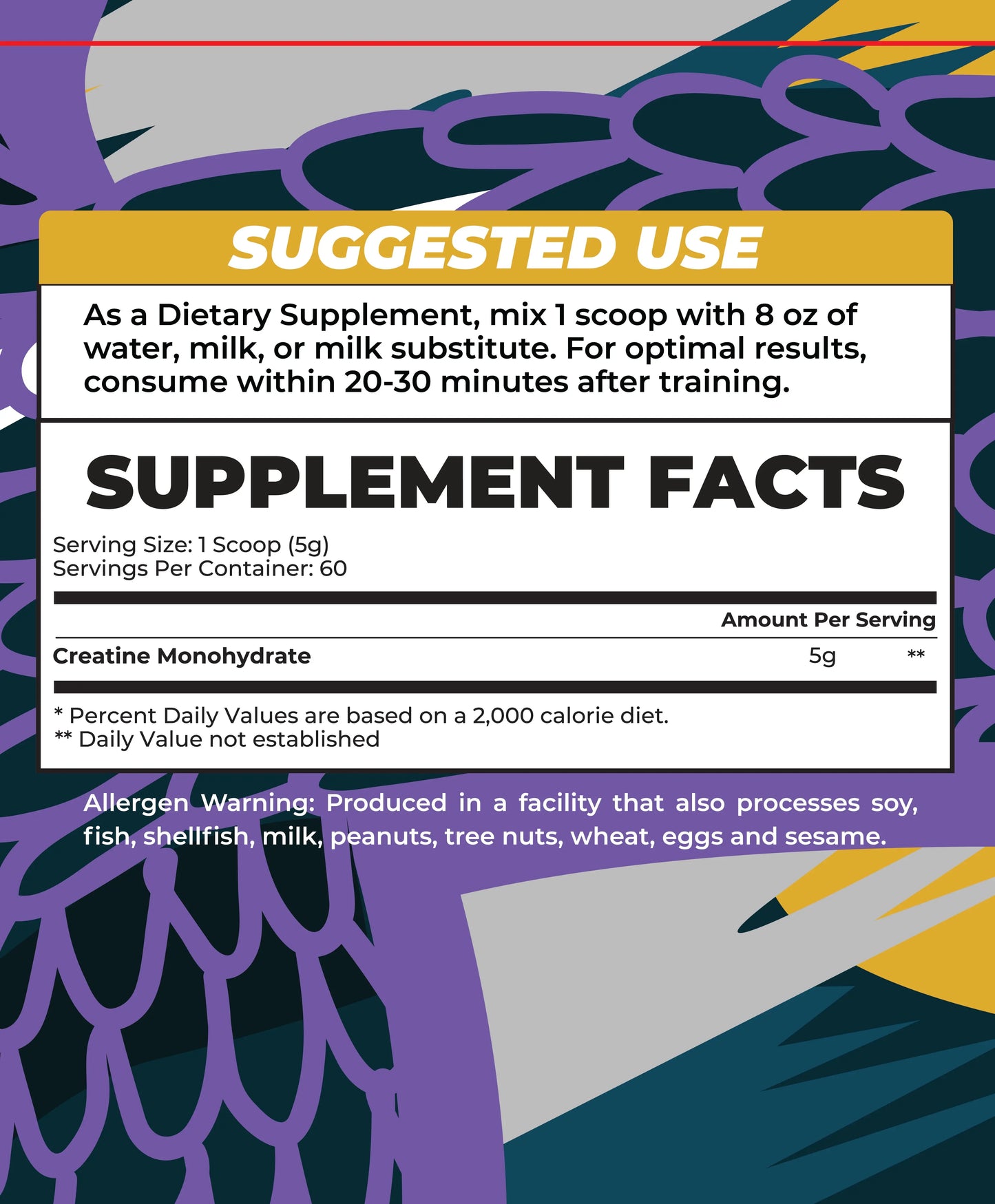 BOA CREATINE MONOHYDRATE INTENSE MUSCLE GROWTH