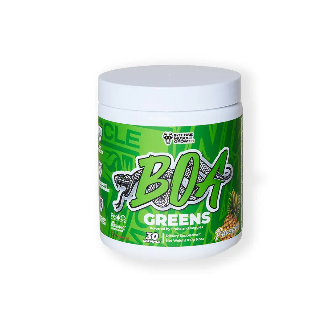BOA GREENS - PINEAPPLE INTENSE MUSCLE GROWTH