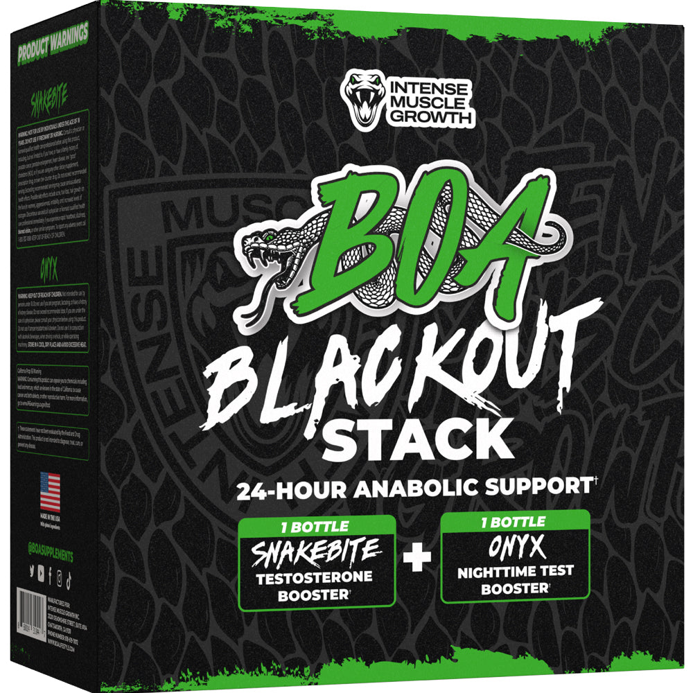 BOA Blackout Stack – 24 Hour Anabolic Support System