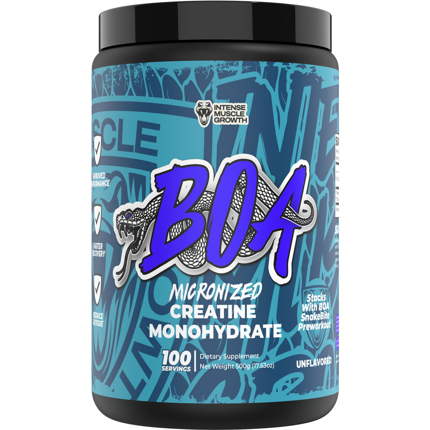 BOA CREATINE MONOHYDRATE - UNFLAVOURED