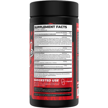 BOA Snakebite Fat Burner – Advanced Thermogenic Support | 60 Capsules
