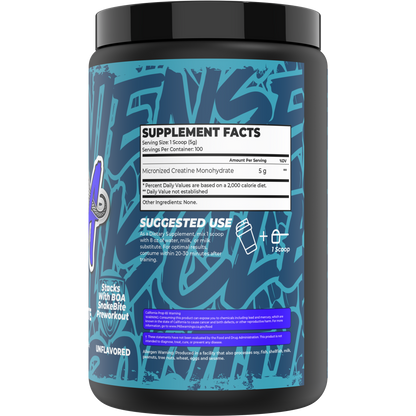 BOA CREATINE MONOHYDRATE - UNFLAVOURED