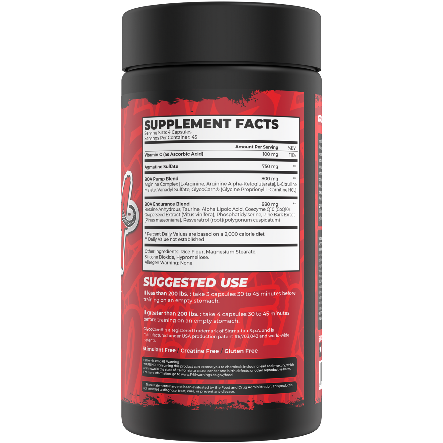 NO BOOST (NITRIC OXIDE BOOSTER) - CAPSULES