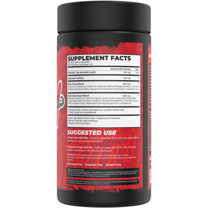 NO BOOST (NITRIC OXIDE BOOSTER) - CAPSULES