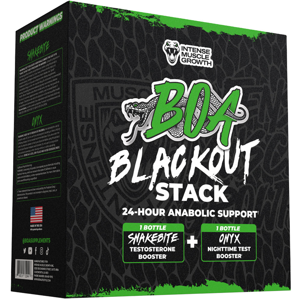 BOA Blackout Stack – 24 Hour Anabolic Support System