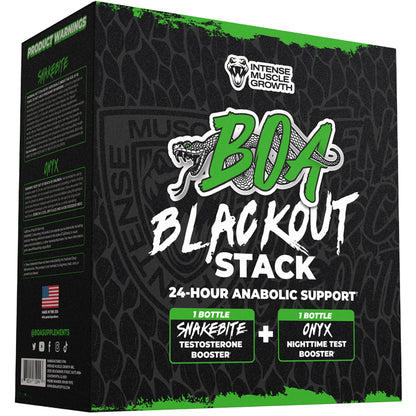 BOA Blackout Stack – 24 Hour Anabolic Support System
