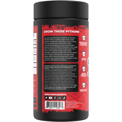 NO BOOST (NITRIC OXIDE BOOSTER) - CAPSULES