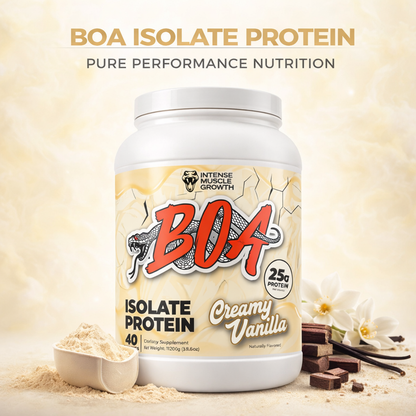 BOA ISOLATE PROTEIN - CREAMY VANILLA