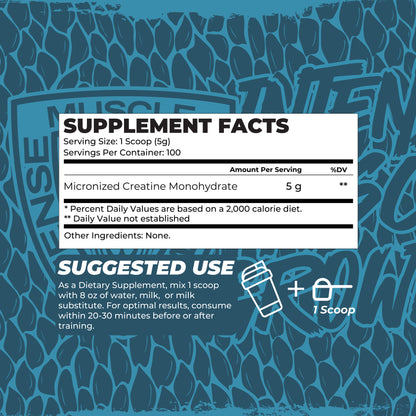 BOA CREATINE MONOHYDRATE - UNFLAVOURED