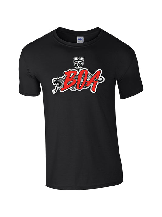 BOA Logo Tee – Black | Premium Cotton T-Shirt | IMG x BOA Limited Edition