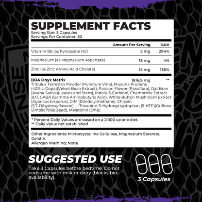 BOA ONYX Nighttime Test Booster
