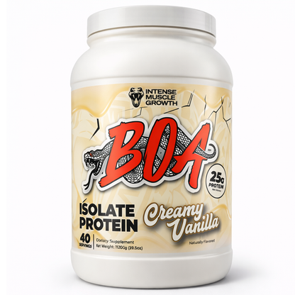 BOA ISOLATE PROTEIN - CREAMY VANILLA